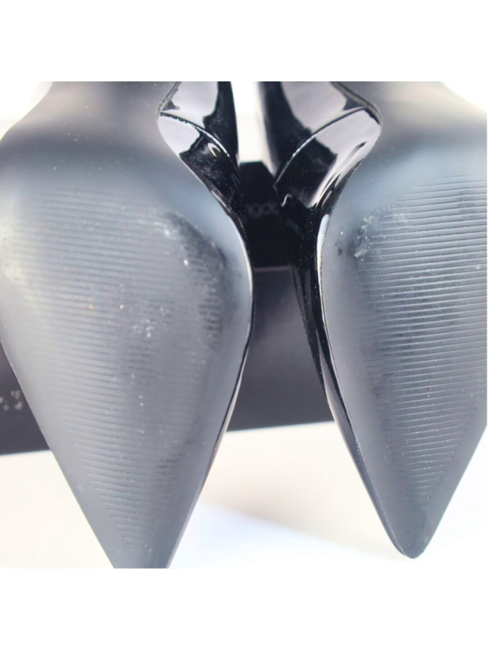 AQUA Women's Brit Pointed Toe Pumps Black - Size 7 - Picture 10 of 11